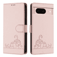 thumbnail image 2 of Cartoon Flip Leather Phone Case For Google Pixel 9 Pro XL 9Pro Pet Cat Print Card Shockproof Phone Cover For Google Pixel 8A 8 pro 8 7A 7Pro 7 / 6A 6 Pro 6 Etc., 2 of 10