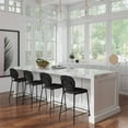 thumbnail image 6 of Pemberly Row Boucle Counter Height Stools (Set of 2) in Black, 6 of 6