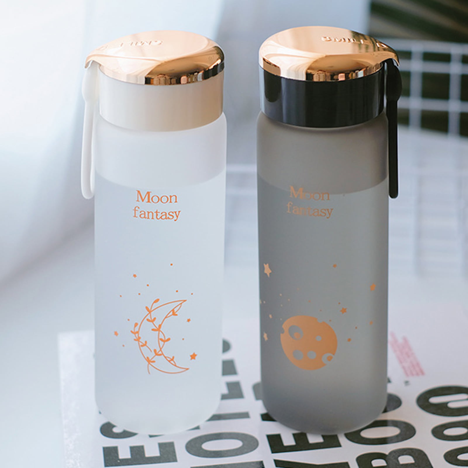 Water Bottle Square BRIGHT – Muse & Heroine