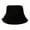 Black, variant on CoCopeanut Topi Ember Korduroi Reversibel Topi Wol Domba Musim Dingin untuk Wanita Pria Topi Pancing Panama Topi Nelayan Atas Datar Topi Mode Baru