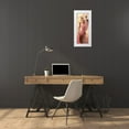 thumbnail image 3 of Filatov, Elena 15x32 White Modern Wood Framed Museum Art Print Titled - Eleganz II, 3 of 4