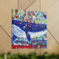 thumbnail image 6 of Whale in Motion﻿ - Canvas, 6 of 10