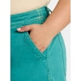 thumbnail image 4 of Terra & Sky Women's Plus Utility Shorts, 4” Inseam, Sizes 14W-24W, 4 of 5