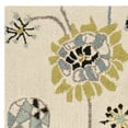 thumbnail image 2 of Four Seasons Ivory/Blue Large Rectangle Rug-Color:Ivory/Blue,Shape:Runner,Size:2'-3" X 8', 2 of 4