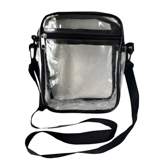 GASTROPOD Transparent Backpack Clear Pvc Stadium Approved Multi-Pocket Bag for Concerts Festivals Beach Sports Clear Stadium Bag 12" X 12" X 6"