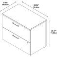 thumbnail image 5 of 400 Series 2 Drawer Lateral File Cabinet in Natural Maple - Engineered Wood, 5 of 5