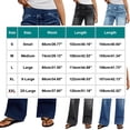 thumbnail image 3 of Ruimatai Women's High Waist Wide Leg Jeans Elastic Waist Casual Denim Pants with Pockets for Daily Wear, 3 of 8
