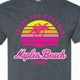 thumbnail image 4 of Inktastic Summer Enjoy the Sunshine Naples Beach Florida in Pink T-Shirt, 4 of 5