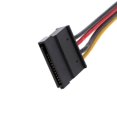 thumbnail image 3 of AMERTEER 4-Pin FDD Floppy Male To 15-Pin SATA Female Converter Adapter Power Cable Cord, 3 of 3