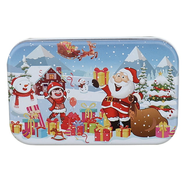 60PCS Christmas Jigsaw Puzzle Creative Wooden Puzzle Toy Educational Toy for Kid