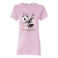 thumbnail image 2 of Wild Bobby, If It's Not an Alaskan Malamute It's Just a Dog Gift, Women Graphic Tee, Light Pink, Small, 2 of 4