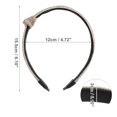 thumbnail image 3 of Unique Bargains 1 Pc Fashion Chain Knotted Headband for Women Girls 6.10"x0.79" Rose Gold Tone, 3 of 4