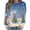 Blue, variant on Christmas Sweatshirts Women Graphic Printed Xmas Funny Tee Shirt Plus Size Holiday Tops Loose Crewneck Pullovers (XL, Blue)
