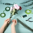 thumbnail image 4 of XKDOUS Floral Tape and Floral Wire, Floral Arrangement Kit with Green Floral Tape and Floral Wire, Boutonniere Flower Pin, Wire Cutter for Wreath Making Supplies, 4 of 9