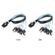 thumbnail image 5 of Mini SAS SFF-8087 interno de 3.3 pies 36P a 4 SATA 7P Cable de conexión hacia adelante Ndcxsfigh  Nuevos Originales, 5 of 9