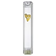 thumbnail image 2 of A&S Mezuzot Clear Lucite Mezuzah Case with Gold Shin Design Waterproof Judaica Door Mezuza for Home Blessing(5 Inches), 2 of 5