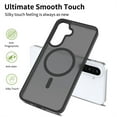 thumbnail image 2 of Allytechgroup Magnetic Case for Samsung Galaxy A36 5G, Hard PC Slim Fit Phone Case Support Wireless Charging Non-slip Shockproof Back Cover Bumper for Samsung Galaxy A36 5G, Black, 2 of 5