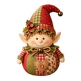 thumbnail image 2 of Christmas Patchwork Fabric Doll DIY Kit - Pick 1 of 9 Styles, Pre-Cut Sewing Set, Holiday Home Decor & Handmade Gift, 2 of 4