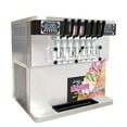 thumbnail image 6 of Kolice ETL Commercial Countertop 7 Flavors Soft Serve Ice Cream Machine-Transperant Dispenser, Upper Tanks Refrigerated, 6 of 11