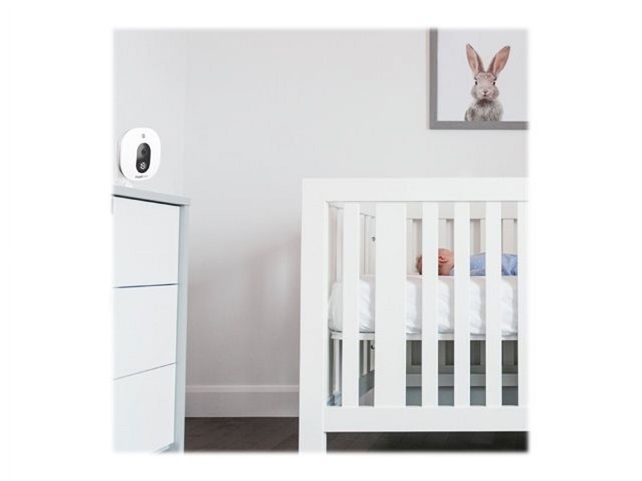 Angelcare AC417 - Baby monitoring system - wireless - 4.3" LED - 1 camera(s)