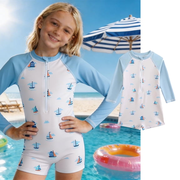 Girls Swim Suit Toddler One Piece Swimsuit Toddler Girl Bathing Suit for Girl 0-6 Months