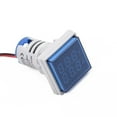 thumbnail image 4 of LED Digital Dual Display Voltmeter Ammeter Voltage Gauge Meter AC 60-500V 0-100A Blue, 4 of 9