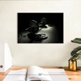 thumbnail image 3 of Elephant Stock Heavy Weightlifting Equipment Wall Art - Horizontal Canvas Wall Art - Living Room Wall Decor - Sports Canvas - Black And Gray Decor - 12" x 8", 3 of 8