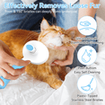 thumbnail image 5 of Euqvunn Cat & Dog Grooming Brush – Self-Cleaning Slicker Brush for Shedding, Removes Loose Fur & Tangles, Gentle & Skin-Friendly, Perfect for All Coat Types – Blue, 5 of 14