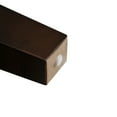 thumbnail image 4 of Rosalie Classic PU Storage Ottoman with Slide-Out Drawer, Solid Wood Legs, Light Brown, 4 of 8