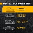 thumbnail image 6 of AutoFloorGuard 7.75' x 16' Compact Size Garage Floor Mat for Under Car, 6 of 11