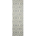 thumbnail image 2 of Nourison Linear Trellis Light Blue Area Rug, 2 of 4
