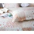 thumbnail image 4 of Kasentex Country-Chic Farmhouse Quilt Set - Floral Bedding with Pillow Case Shams, Pink, Twin Size, 4 of 6