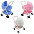 thumbnail image 4 of Miniature Baby Cradle Model Figure Doll House Nursery Room Scene Display Accessory Realistic Design 1/12 Scale Furniture, 4 of 9