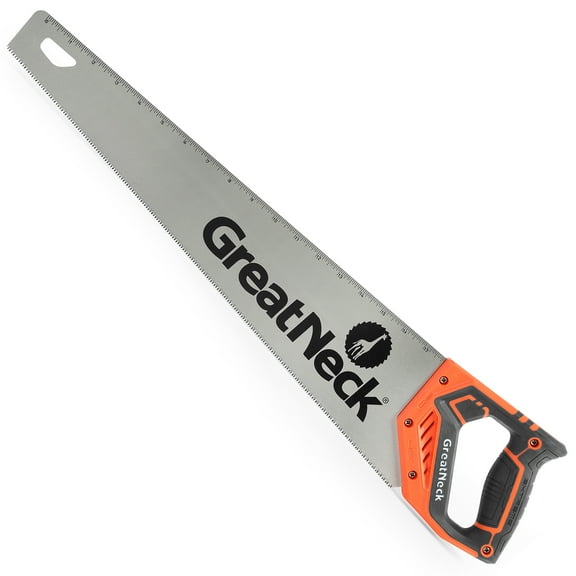 GreatNeck Aggressive Tooth Handsaw with Composite Handle, 11 TPI, 20 inch