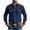 Navy, variant on LODIENY Mens Western Cowboy Shirts Button Up Shirts Big and Tall Classic Fit Summer Long Sleeve Work Shirts for Men with Two Pockets Navy M