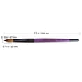 thumbnail image 2 of Pincel acrílico para uñas Pana Pure Kolinsky Hair, talla 12, color morado, 2 of 5