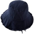 thumbnail image 5 of CoCopeaunts Spring Summer Bucket Hat Frayed Wide Brim Sun Cap Adult Sunscreen Basin Cap for Women Casual Sport Men Fisherman Hat, 5 of 8