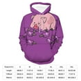 thumbnail image 2 of Waddles Hoodie with Pocket Anime for Men Women Couple Gift, 2 of 7
