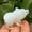 Opal Quartz, variant on K-KED Natural Quartz Crystal Carved Polar Bear Gemstone Animal Healing Statue Ornament-Dragon Blood Stone