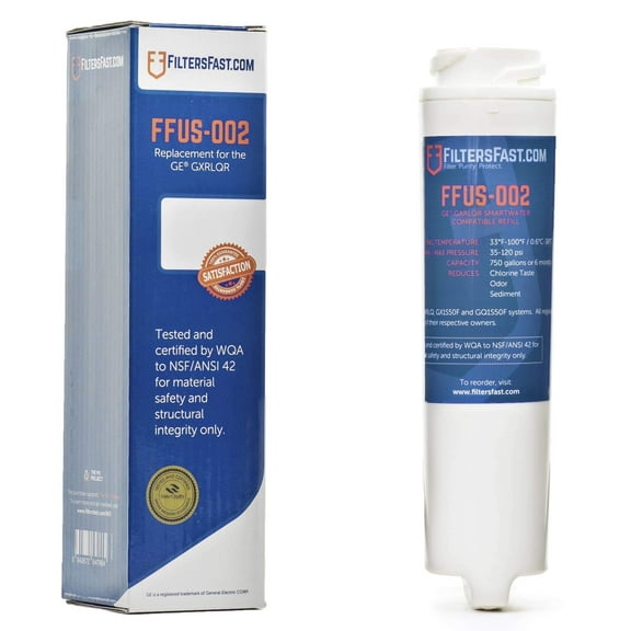 Filters Fast FFUS-002 Compatible Replacement for GE GXRLQR Refrigerator Water Filter