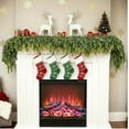 thumbnail image 3 of 2 PCS 6 FT Christmas Garland,Cedar Garland Artificial Realistic,Real Touch Pine Garlands，Christmas Greenery Garlands for Fireplace，Table Mantel Porch Indoor Outdoor Winter Xmas Decoration(2,6FT), 3 of 9
