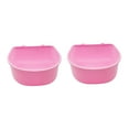 thumbnail image 2 of 2pcs Pet Hanging Feeder Cage Feeding Bowls Portable PP Material Easy Installation for Dogs Cats Puppy, 2 of 9
