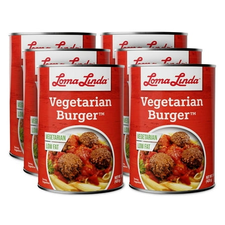 Loma Linda - Plant-Based - Vegetarian Burger (15 oz.) (Pack of 6)