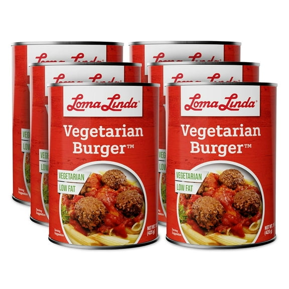 Loma Linda - Plant-Based - Vegetarian Burger (15 oz.) (Pack of 6)