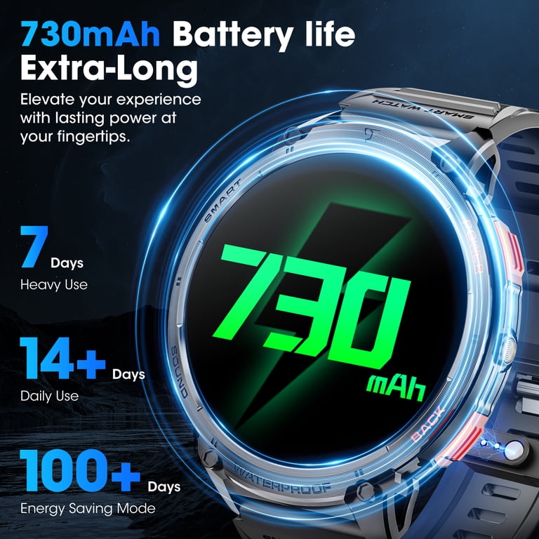 Mingdaln Women's 1.83 inch Smart Watch with Wireless Talk