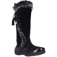 thumbnail image 1 of Womens Sporto Side Winder Waterproof Cold Weather Boots - Black, 1 of 6