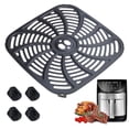thumbnail image 3 of Air Fryers Pad Air Fryers Plate Square Air Fryers Tray Grilling Plate Multifunctional Cooking Tool for GAF798 Air Fryers, 3 of 8