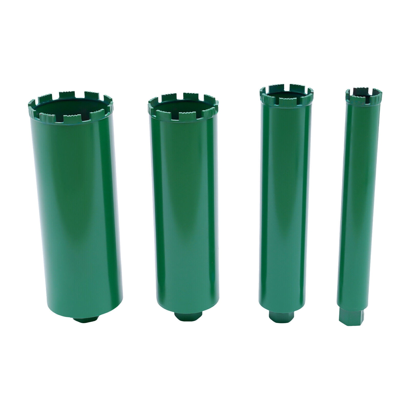 2/3/4/5in Set Wet Diamond Core Drill Bit for Hard Concrete Masonry 4 Drill Bits