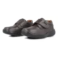 thumbnail image 2 of Zapatos Escolares Audaz Niño Piel Casual Café, 2 of 5