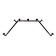 thumbnail image 2 of Rod Desyne 1 inch Pipe Bay Window 23", 41"-78"-Bronze Single Curtain Rod Set,, 2 of 3